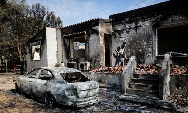 πυροπληκτα σπιτια