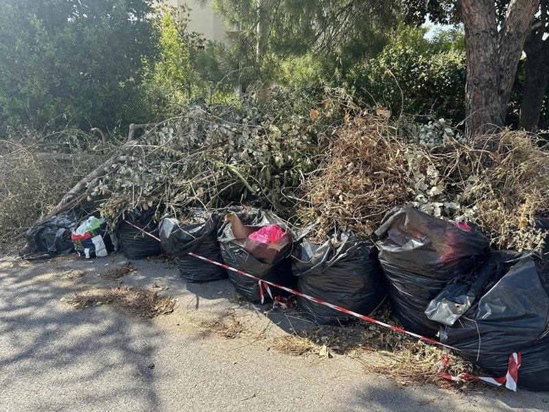 κάδοι με σκουπίδια