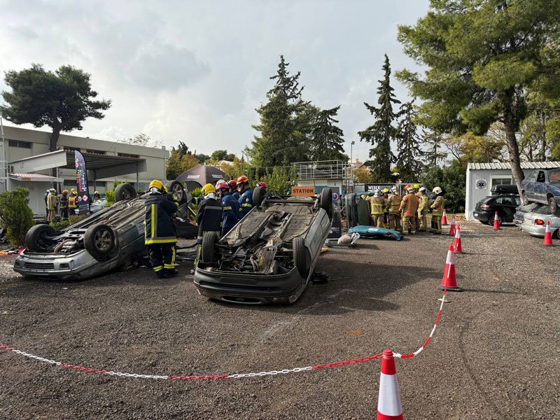 διασώστες στην εκπαιδευτικη εκδηλωση rescue days